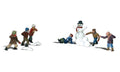 Woodland Scenics A1894 HO Snowball Fight (7546238599405)