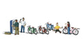 Woodland Scenics A1904 HO Bicycle Buddies (7546238730477)