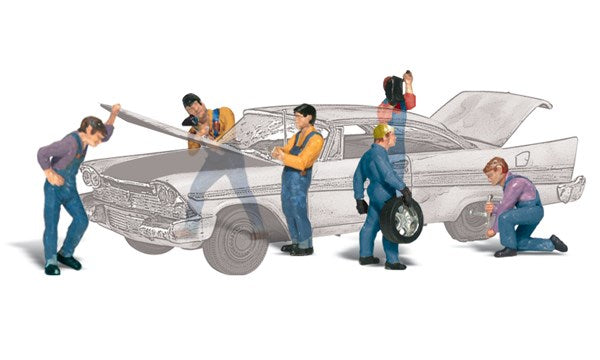 Woodland Scenics HO Auto Mechanics