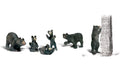 Woodland Scenics A2186 N Black Bears (7546240205037)