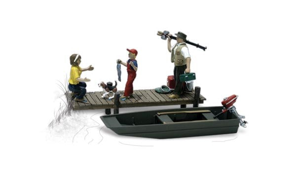 Woodland Scenics A2203 N Family Fishing (7546240336109)