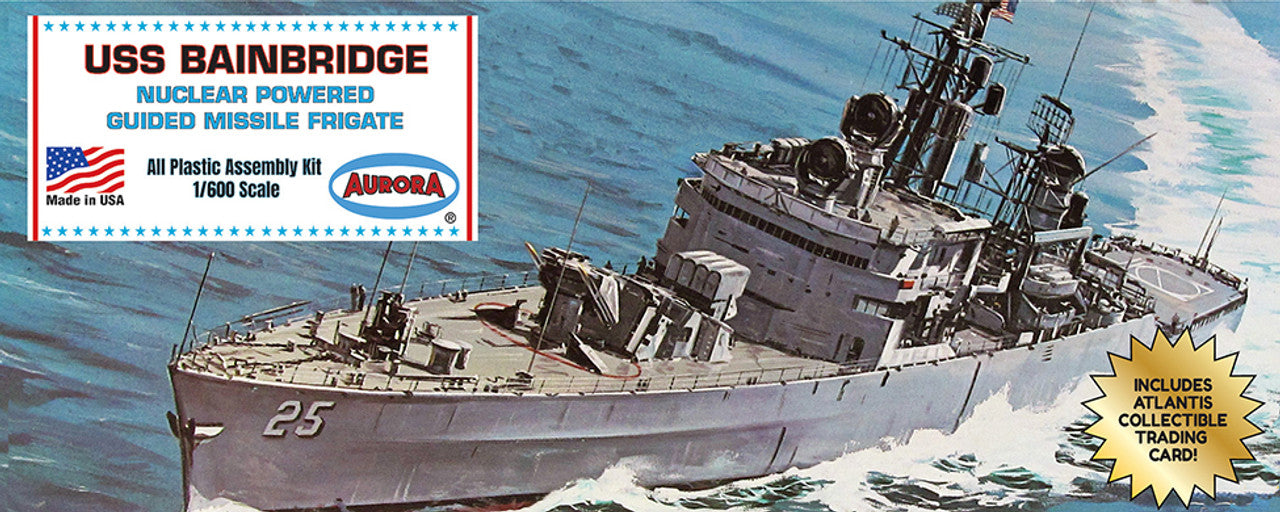 Atlantis Models USSBBrdg Missile Frigate