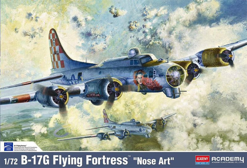 Academy 12414 1/72 B-17G FLYING FORTRESS W/NOSE ART - Hobby City NZ (8950411034861)