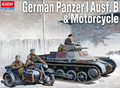 Academy 13556 1/35 GERMAN PANZER I W/MB & SIDECAR (8950411231469)