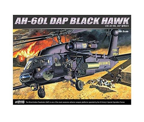 Academy 12115 1/35 AH-60L DAP BLACKHAWK (8127327502573)
