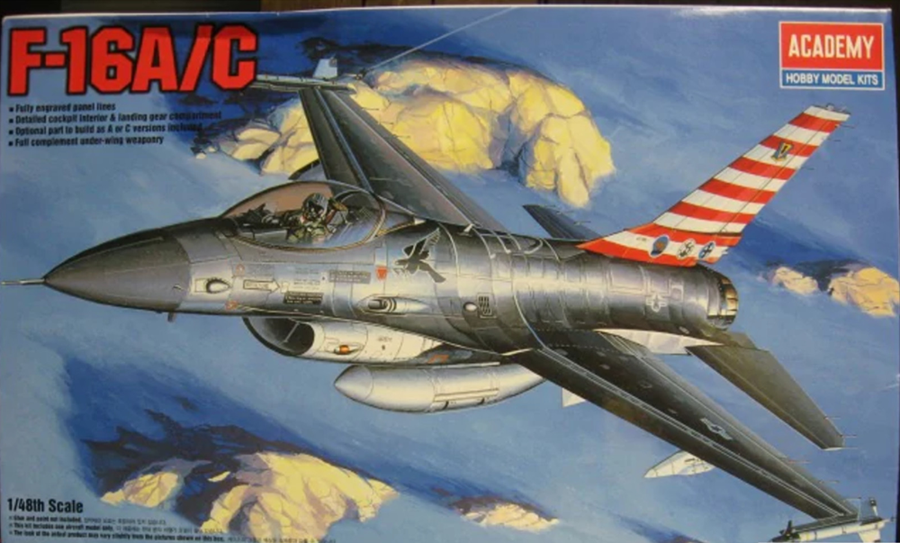 Academy 1/48 F-16A/C FIGHTING FALCON