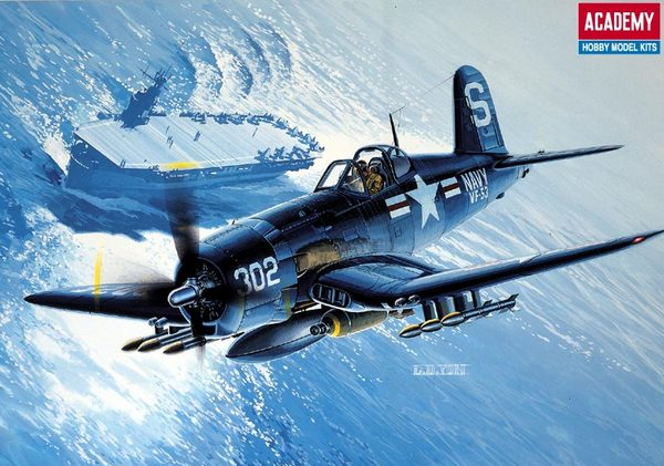 Academy 12267 1/48 F4U-4B VOUGHT CORSAIR (8278100902125)