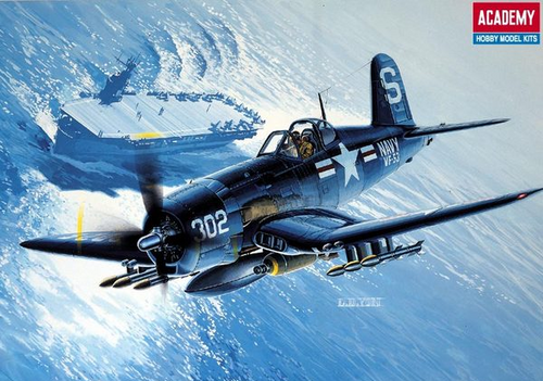 Academy 12267 1/48 F4U-4B VOUGHT CORSAIR (8278100902125)