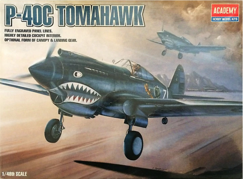 Academy 12280 1/48 TOMAHAWK P-40C (6657323106353)