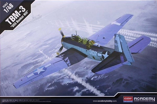 Academy 12285 1/48 TBM-3 "USS BUNKER HILL" - Hobby City NZ