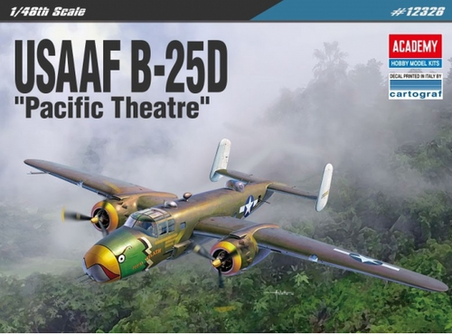 Academy 1/48 USAAF B-25D "PACIFIC THEATRE"