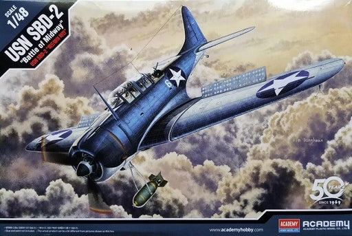 Academy 12335 1/48 USN SBD-2 Dauntless - Battle of Midway - Hobby City NZ