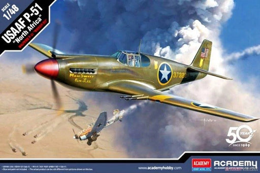 Academy 12338 1/48 USAAF P-51 Mustang - North Africa - Hobby City NZ (6535253458993)
