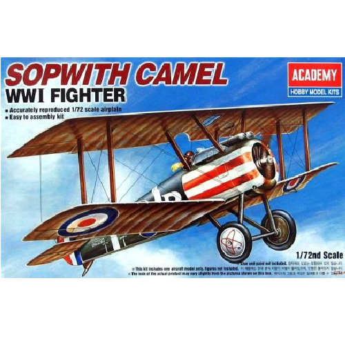 Academy 12447 (1624)1/72 SOPWITH CAMEL WWI FIGHTER