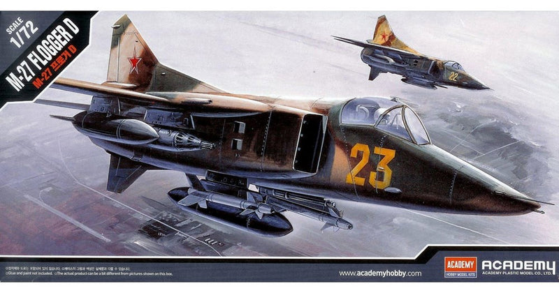 Academy 12455 1/72 M-27 FLOGGER-D - Hobby City NZ