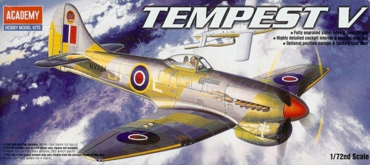 Academy 12466 1/72 TEMPEST V -1669