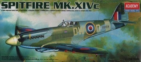 Academy 12484 1/72 SPITFIRE MK.XIVc