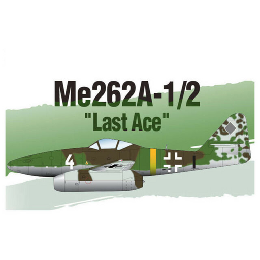 Academy 12542 1/72 ME-262A-1/2 "LAST ACE" LE - Hobby City NZ