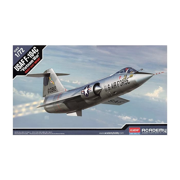 Academy 12576 1/72 USAF F-104C - Vietnam War (8278372974829)
