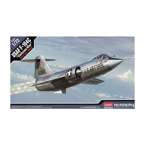 Academy 12576 1/72 USAF F-104C - Vietnam War (8278372974829)