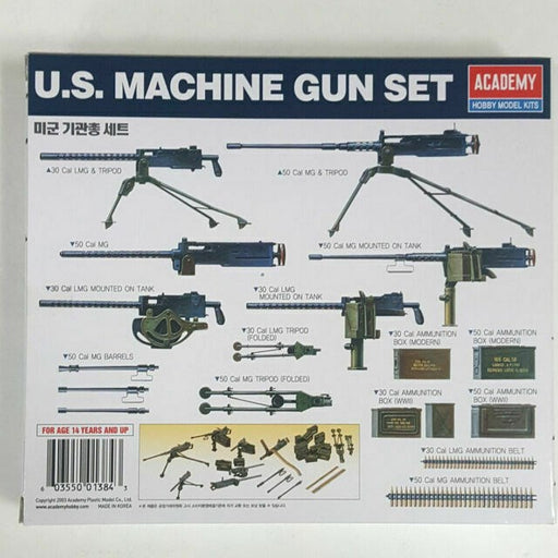 Academy 13262 1/35 US WWII Machine Guns - Hobby City NZ