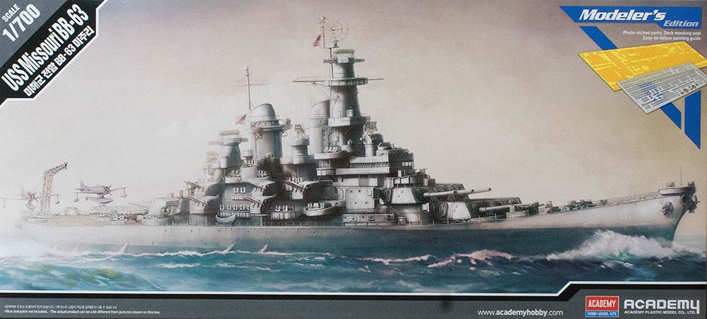 Academy 14223 1/700 USS MISSOURI BB-63 SPECIAL EDTN (8278143172845)