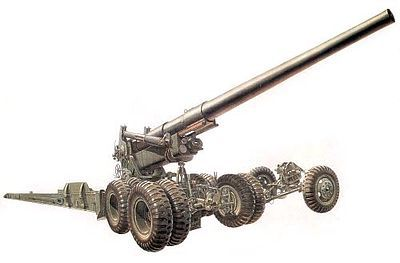 AFV Club AF35009 1/35 M59 155mm Cannon Long Tom (8964648796397)