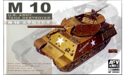 AFV Club 35024 1/35 M10 Tank Destroyer (9120450019565)
