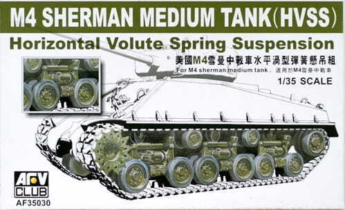 AFV Club AF35030 1/35 M4 Sherman HVSS Suspension (8964696604909)