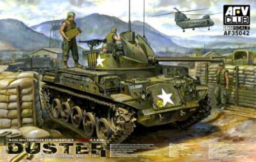 AFV Club AF35042 1/35 M42A1 Late Type (Vietnam War) (8964696834285)