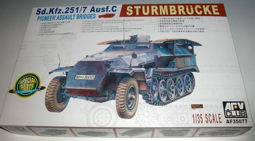 AFV Club AF35077 1/35 German Sd.Kfz.25 Ausf.C Half-Track - Hobby City NZ (8964697391341)