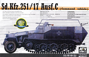 AFV Club AF35117 1/35 German Sd.Kfz.25 Ausf.C (Command Vehile) - Hobby City NZ (8964698570989)