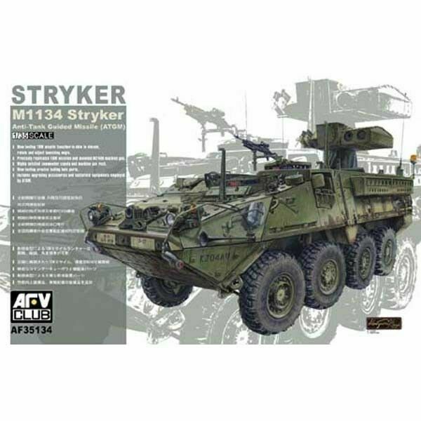 AFV Club AF35134 1/35 M1134 Stryker ATGM Anti Tank Guided Missile - Hobby City NZ (8964698669293)
