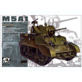AFV Club AF35161 1/35 M5A1 Stuart Light Tank- Late Type (8964699521261)