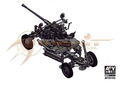 AFV Club 35163 1/35 40mm Automatic Gun M1 (Bofors 40mm AA) (9120451952877)