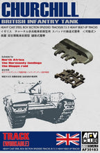 AFV Club 1/35 Heavy Cast Steel Box Sect Tracks/B.T.S 3 Heavy