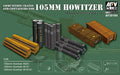 AFV Club 35184 1/35 Ammunition Crates And Containers For 105mm Howitzer (M101/M101A1/M2A1) (9120452280557)