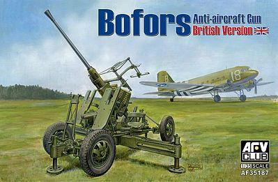 AFV Club 35187 1/35 Bofors British Qf 40mm Mk.III Aa Gun Late Type (9120452346093)