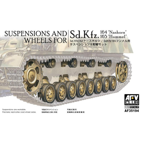 AFV Club AF35194 1/35 Suspensions And Wheels For Sd.Kfz.164 (8964700176621)
