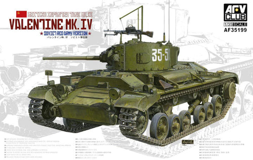 AFV Club 35199 1/35 Valentine Mk.IV Soviet Red Army Version (9120452739309)