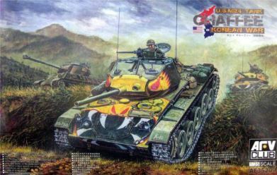 AFV Club AF35209 1/35 U.S. M24 Tank "Chaffee" (Korean War) (8964700405997)