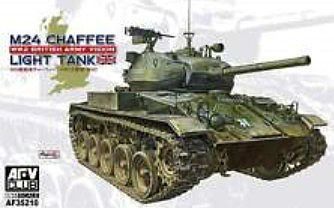 AFV Club AF35210 1/35 M24 Chaffee Light Tank WWII British Army - Hobby City NZ (8964700438765)