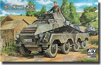AFV Club AF35231 1/35 German Sd.Kfz. 231 Schwerer Panzersphwagen - Hobby City NZ (8964700504301)