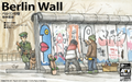 AFV Club AF35317 1/35 Berlin Wall (3 Units Wall Set) (8964702241005)