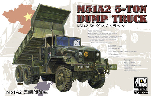 AFV Club AF35322 1/35 M51A2 5-Ton Dump Truck (8964702339309)