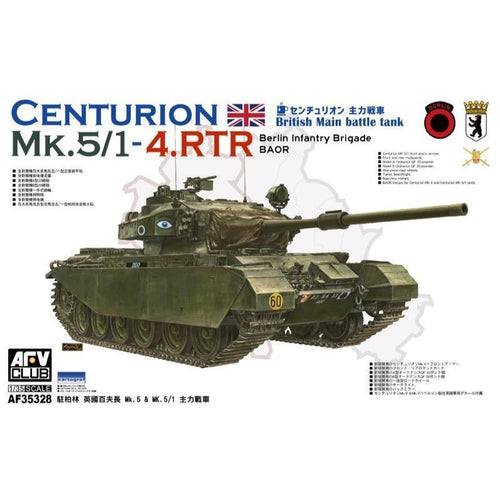 AFV Club AF35328 1/35 Centurion MK.5/1-4.RTR (8964702732525)