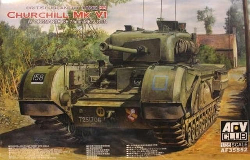 AFV Club 35S52 1/35 Churchill Mk.VI (9120454312173)