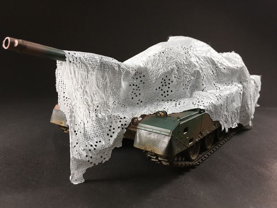 AFV Club AC35022 Camouflage Net (JGSDF Snow) (9120454574317)