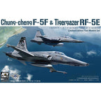 AFV Club 1/48 Chung-Cheng F-5F & Tigergazer RF-5E (2 models set)