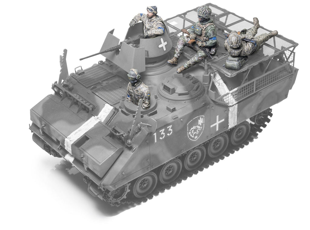 AFV Club HF772 1/35 Ukrainian YPR-765 PRI.50 APC Crew (4 Figures) (9120455229677)